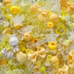 Yellow Mixed Charm Bead Pack
