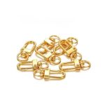 Gold Metal Keychain Lobster Clasps