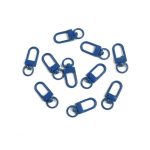 Blue Metal Keychain Lobster Clasps
